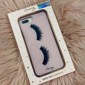 Casery eyelash iphone 7/8 plus case